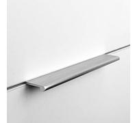 Goldenwarm Lot de 5 Poignee de Meuble Cuisine Poignée de Porte Cuisine Poignée Cuisine -LS7030SNB128 Poignee Tiroir Poignée Invisible en Aluminium Entraxe 128mm