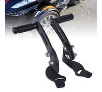 Goldfire 1 Pair Floor Board Highway Road Pegs Adjustable Can Am Spyder RT Foot Rest Extensions Highway Mounts with Footpegs RT Highway Pegs Fits For Can Am Spyder RT Factory Floorboard 2010-2019