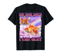 Goldfish Funny Meme Internet Culture Gen Z Sarcastique T-Shirt