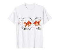 Goldfish Japanese Ink Painting Sumi-E Traditional Art Print T-Shirt