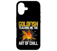 Goldfish m'apprend l'art de Relaxer Goldfish Coque pour iPhone 17