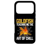 Goldfish m'apprend l'art de Relaxer Goldfish Coque pour iPhone 17 Pro