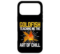 Goldfish m'apprend l'art de Relaxer Goldfish Coque pour iPhone 17 Pro Max