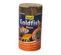 Goldfish Menu 4 en 1, 62 g - 250 ml, Aliment complet pour les poissons rouge