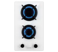 Goldflame 30cm Plaque de cuisson à gaz 2 Feux Blanc