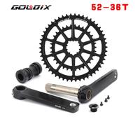 Goldix-Jeu De Manivelles Pour Vélo De Route,50-34t,52-36t,53-39,Lumière Cnc,11-12 Vitesses,Adapté Pour Transmission Wintermano Sram 105,7020,8020 - Type [Crank And Bb 52]-36t-165mm