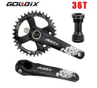 Goldix-Pédalier De Vélo Nx,Manivelle Forgée,Plateau Large Et Étroit,Compatible Avec Wintermano Et Sram,Commencerbcd,32-42t,170mm,175mm,11-12 Vitesses - Type Black Crank Bb68 36t-170mm