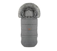 Goldkids - Chancelière d'hiver pour poussette - Chancelière imperméable - 115/85 cm x 50 cm - Gris