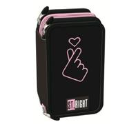 Goldkids - Trousse à 3 compartiments - Trousse pour filles et garçons - Trousse à 3 compartiments, Amour, 3-fähig, Trousse à crayons