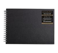 Goldline carnet spiralé 64F A4 140g I - Blanc