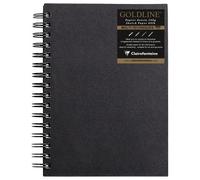 Goldline carnet spiralé 64F A5 140g F - Ivoire