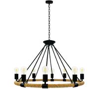 Goldlux Arthur lampe suspendue x20 W noir-beige 307927