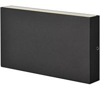 Applique murale d'extérieur Chicago LED noire 315700 Goldlux