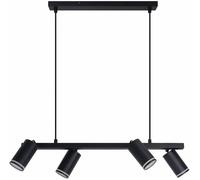 Goldlux Paris lampe suspendue 4x10 W noir 325358