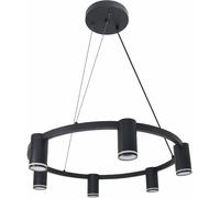 Goldlux Paris lampe suspendue 6x12 W noir 326201