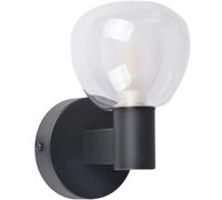 Goldlux Pola applique murale 1x5 W noir-transparent 336019
