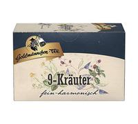 Goldmännchen Thé Aux 9 Plantes, Tisane 9 Plantes, Mélange de Plantes, 20 Sachets