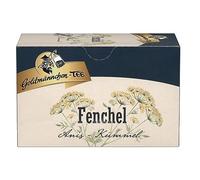 Goldmännchen Thé Fenouil / Anis / Carvi, Thé de Thuringue Original, 20 Sachets Emballés Individuellement