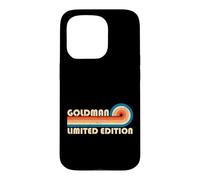 Goldman Retro 70s 80s Sunset Stripe Coque pour iPhone 15 Pro