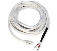 GOLDMAN SERVICE | Câble chauffant résistance bipolaire en silicone antigel pour tuyauterie | 1 mètre, 15 watts | Incubateurs, aquariums, reptiles, serres, fermentation (1 m | 15W)