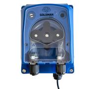 GOLDMAN SERVICE | Pompe péristaltique doseuse réglable 120 ml/min - Distributeur nettoyant et produit de rinçage pour lave-vaisselle industriel - IP65, 5 W, montage mural