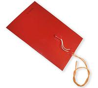 GOLDMAN SERVICE | Résistance chauffante en silicone adhésive flexible ultra-plate avec limiteur de température. 500 WATTS, 220 VOLTS. L 290 x 175 mm