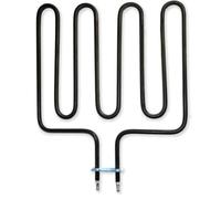 GOLDMAN SERVICE Résistance pour poêle à sauna - Haute puissance 2000 W - Pièce de rechange compatible pour four chauffant de sauna finlandais, Spaa, Clubs, hôtel - Dimensions : 300 x 330 mm
