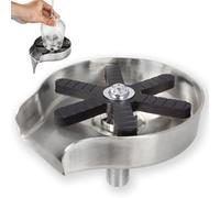 GOLDMAN SERVICE Rince-verre automatique haute pression pour évier - Lave-verres professionnel en acier inoxydable - Nettoyant pour verre idéal pour cuisine et restaurant