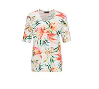 Goldner T-shirt jaune / émeraude / rose / rouge / blanc cassé, Taille M-L