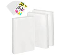 GoldOars 300 Pcs Pochette Carte Individuel, Pochettes de Protection Noir Transparentes Pour Cartes Trading Card Carte de Jeu Collection (Transparent)