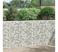 Goldonion Gabion lit surélevé en acier galvanisé 150 x 20 x 100 cm | Jardinière pour jardin, bordure de parterre, remplissage avec pierres, mailles 10 x 5 cm, fil 3,5 mm