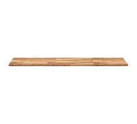 Goldonion Plan de lavabo en bois d'acacia 140 x 50 x 2 cm | Finition à l'huile, résistant à l'humidité, utilisation polyvalente, facile à nettoyer