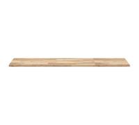 Goldonion Plan de salle de bain en bois massif d'acacia 140 x 50 x 2 cm | Non traité, surface lisse, multi-usage pour cuisine, garage ou bureau