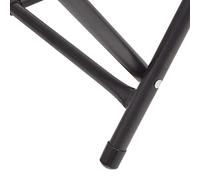 Goldonion Table pliante papier peint MDF aluminium 200 x 60 x 78 cm Noir | Avec règle, capacité 20 kg, pieds en acier en forme de W, déjà monté, pour bricolage et décoration