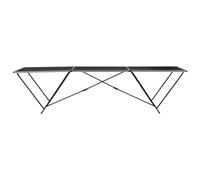 Goldonion Table pliante pour papier peint MDF aluminium 300 x 60 x 78 cm | Pliable en 3 sections, capacité de 30 kg, pas besoin de montage, idéal pour le bricolage