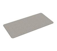 Goldonion Tapis Corsia Sisal Platine 50 x 100 cm | Absorbant, lavable en machine, antidérapant, 89 % polypropylène, pour entrée et cuisine