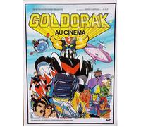 GOLDORAK Affiche Cinéma Originale ROULÉE Petit format 53x40cm Retirage