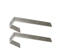 GoldPaddy Lot de 2 crochets de qualité supérieure pour échelle de lit superposé, supports robustes pour décoration de lit, largeur intérieure 3,6-5,5 cm x longueur 16 cm