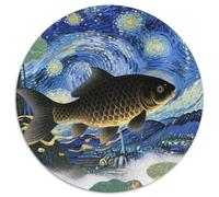 GoldPoissons 1000 Pièces Faune Sauvage Puzzle Circulaire Détente & Relaxation Jeu Cadeau Unique Adultes Enfants 1000pcs (67.5x67.5cm)