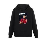 GOLDROAST Baywatch David Hasselhoff La Beach Lifeguard TV Mitch Buchannon Unisex Hoody with Pocket Black S