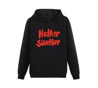 GOLDROAST Charles Manson Helter Skelter Book Hoody Unisex Ptinted Hoodies Long Sleeve Men's Hooded with Pocket Black XXL