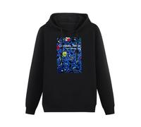 GOLDROAST Cocteau Twins Four Calendar Cafe Hoody Unisex Ptinted Hoodies Long Sleeve Men's Hooded with Pocket Black M