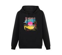 GOLDROAST Hawkwind Warrior on The Edge of Time Hoody Unisex Ptinted Hoodies Long Sleeve Men's Hooded with Pocket Black L