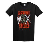 GOLDROAST Jon Moxley MOX Unscripted Violence Unisex 100% Cotton Short-Sleeve T-Shirts Black XL