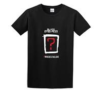 GOLDROAST The Black Eyed Peas #Wherestheloves Unisex 100% Cotton Short-Sleeve T-Shirts Black XL