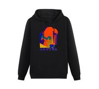 GOLDROAST VTG 1980 Tals Aretha Franklin VIT Promo Rap Hoody Unisex Long Sleeve Hooded with Pocket Black L