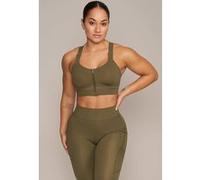 Gold's Gym Geena - Women's High Support Bra Olive Taille: L | Chaussettes de sport Outlet | Femme | Vert