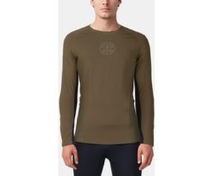 Gold's Gym Greg - Men's Fitted Compression Longsleeve Olive Taille: M | Vêtements de Sport Outlet | Homme | Vert