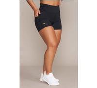 Gold's Gym Jane - Women's High Waist Shorty Black Taille: XS | Shorts de Sport Outlet | Femme | Le Noir