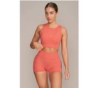 Gold's Gym Laura - Women's Cropped Sleeveless Top Red Taille: S | Outlet | Femme | Rouge
